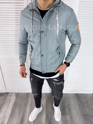 Geaca barbati de toamna gri B6857 13-5